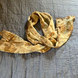 Floral Silk Scarf